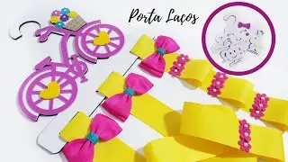 Porta Laços Acabamento Perfeito ♡ Laço gravatinha Duplo ♡ Dicas Imperdíveis