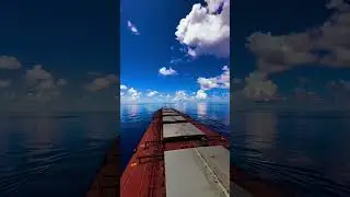 Calm sea 🌬️🛟 #sea #ship #sailingship #shortvideo #calmsea #shorts #travel #youtubeshorts #virlshort