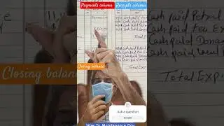 How To Maintenance Day book/Petty cash book | Day ko kaise bhare