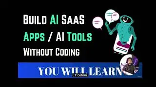 Build AI apps without coding !.. making online money 💸💸stop wasting your time ❌️❌️