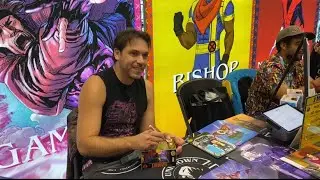 A.J. LoCascio Gambit Voice Actor & Star of X-Men 97 Signing Autographs at NYCC 2024 #XMen97