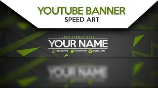 FIFA 16 Themed YouTube Banner - Speed Art