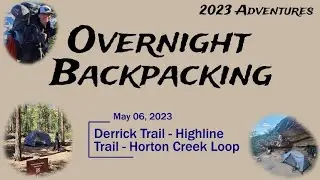 Derrick Trail - Highline Trail - Horton Creek Loop