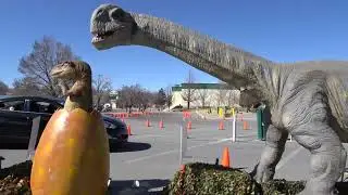 Reno Livestock Events Center dinosaur exhibit 03272021
