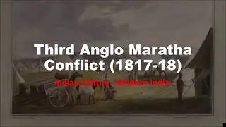 Third Anglo Maratha Conflict (1817-1818) English