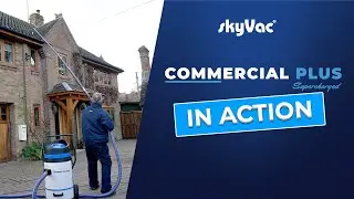 skyVac&reg; Commercial Plus Gutter Cleaning Vacuum