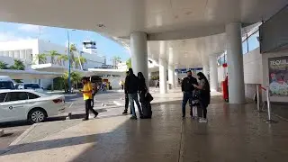 Arriving - Cancun International Airport, Mexico