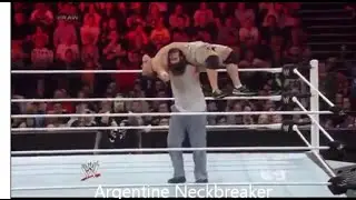 Luke Harper Impressive moves (Vs John Cena) #2