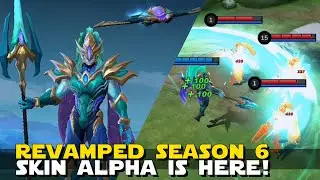 ALPHA'S REVAMPED SEASON 6 SKIN SEAS GLADIATOR IS HERE! | FISHMAN FREE SKIN! | MOBILE LEGENDS