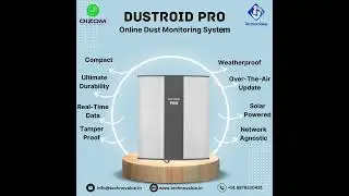 Oizom Dustroid Pro | Technovalue Solutions Pvt Ltd | www.technovalue.in #technovaluesolutions #oizom