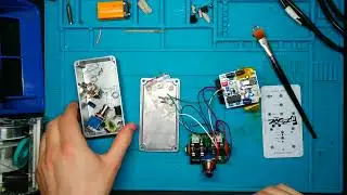 FuzzDog Spectre Verb effects pedal build, with Dwell mod installation and demo