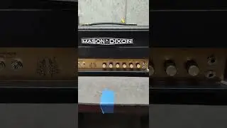 Mason Dixon Fillmore Ed. Head  #guitaramplifier #missinglink #tubeamplifier