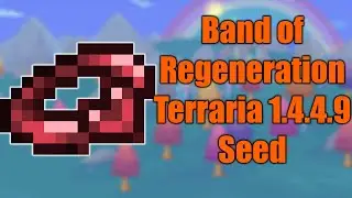 Band of Regeneration Seed Terraria Version 1.4.4.9 PC Only