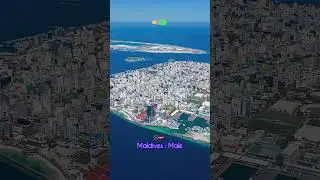 Maldives 🇲🇻 : Male city ✈️🌊😍#maldives #maldivesresorts #trending #shorts  #tiktok