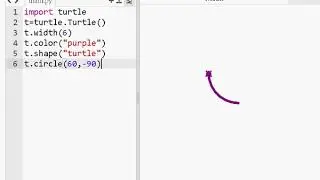 Модули и классы в языке Python. Окружности и дуги.