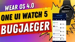 How to connect BUGJAEGER to the Galaxy Watch 6, One UI Watch 5.0, and Wear OS 4.0 watches