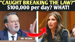 Gary Peters DESTROYS Kristi Noem Over DHS Cover-Up in SHOCKING Senate Clash