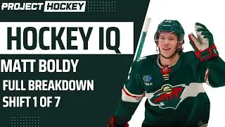 Matt Boldy Shift 1 FULL Hockey iQ Breakdown | Project Hockey