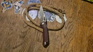 Тестирование и заточка ножа Ganzo D2 EDC на King 300! Насколько хорош Ganzo D2? ХОРОШО!