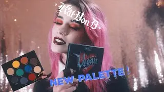 NEW Kat Von D VEGAN LOVE Palette REVIEW/SWATCHES!!