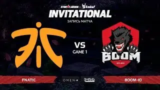 Fnatic против Boom-ID, Первая карта, SL i-League Invitational S5 Qualifier