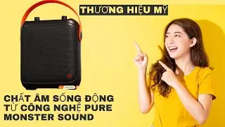 Loa Bluetooth di động MONSTER MFS1/M1 ( thương hiệu Mỹ ) công suất 24w