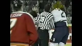Georges Laraque vs Todd Simpson (Oilers Feed) Nov 15, 1997