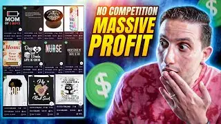 🔥 Print on Demand Gold Rush - Best Tricks To Find Low Competition Niches
