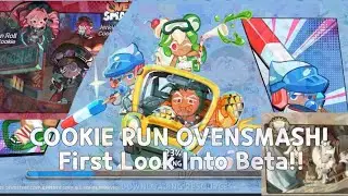 Cookie run Ovensmash !!! CBT FIRST GAMEPLAY!!