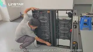 Linstar OF1000C LED Screen | 90-Degree Front Mounting Tutorial