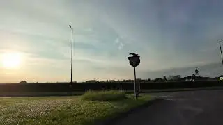 Driving through Old Windsor and Datchet, Berkshire, UK |
