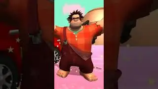 Wreck It Ralph Celebrating - Sugar Rush Superraceway