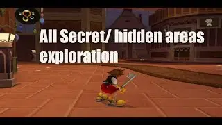 KH RE:COM - All Secret/hidden areas exploration [Room Mod]
