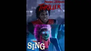 Michael Jackson and Sing mashup #sing #illumination #spookyseason #michaeljacksonthriller