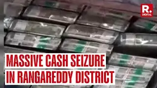 Rs.5 Crore Cash Seized From Car In Hyderabad Ahead Of Telangana Assembly Polls