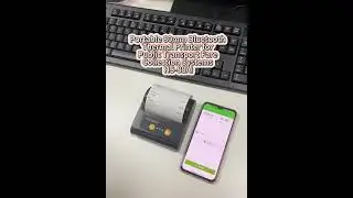 Portable 80mm Bluetooth Thermal Printer for Public Transport Fare Collection Systems HS-88AI