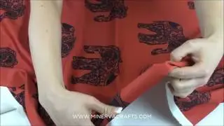 Funky Elephants Print Scuba Stretch Jersey Dress Fabric Burnt Orange