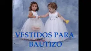 increíbles vestidos para batizo!!! (niña)