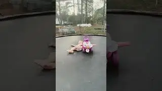 True acting talent @ 2 years old 😂😂😂