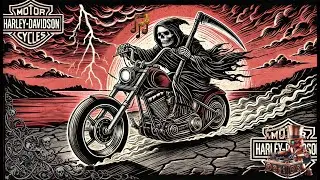 On a Steel Horse - Reaper&rsquo;s Anthem | Grim AI Outlaw Metal Legacy