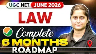 UGC NET Law Preparation Strategy 2026 | UGC NET law 6 Months Preparation Strategy June 2026 |UGC NET