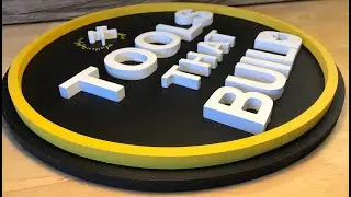 Making A 3D Shop Logo Sign Using A Shapeoko CNC