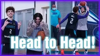 LiAngelo Ball and LaMelo Ball Practice Together At Greensboro Swarm! Footage!