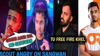 scout Roast 🔥 scout vs Jonathan vs Sangwan controversy explained