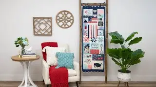 Star Spangled Beauty: Kimberbell Ladder Feature Quilt