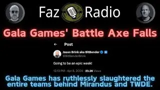 Gala Games' Battle Axe Falls - Mirandus and The Walking Dead Empires Teams Slaughtered in Cold Blood