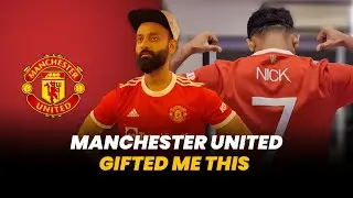 Be YouNick Vlogs : Manchester United Gifted Me This!