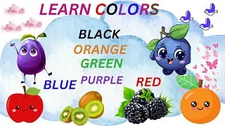 Learn color song for kids-kids&nbsp;learn color through a song