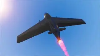 Practising bombing with the LF-22 Starling