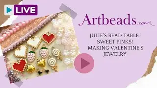 Julie's Bead Table: Sweet Pinks! Making Valentine's Jewelry